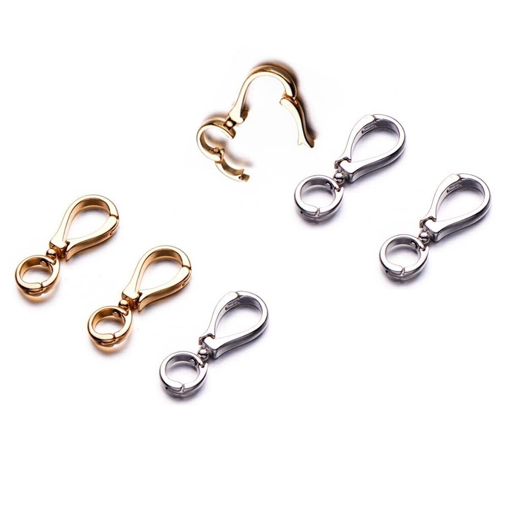 5666 Double Open Bail for Pendants, Charm Holder for Necklace, Pendant